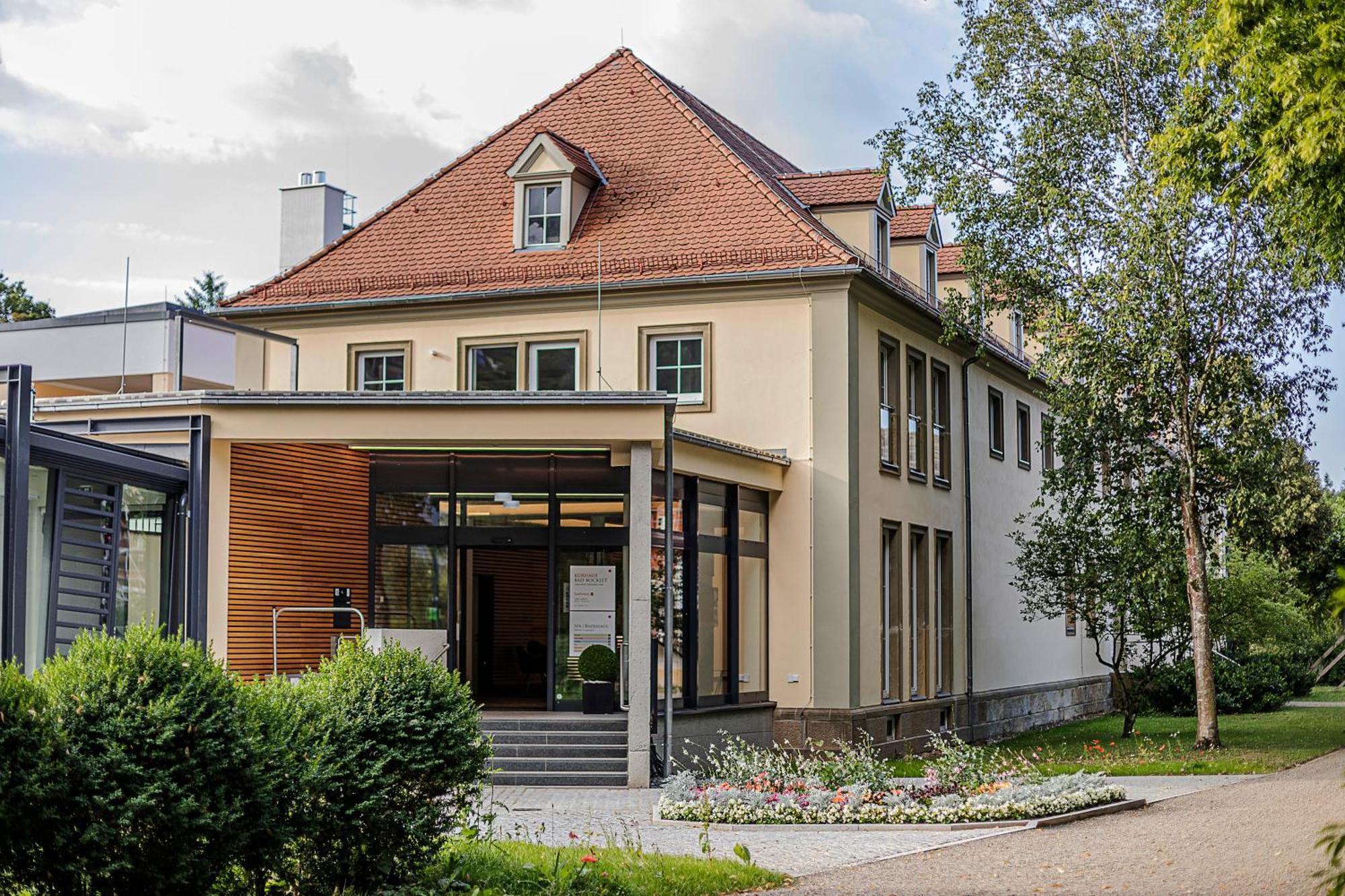 Hotel Kurhaus Bad Bocklet Exterior foto